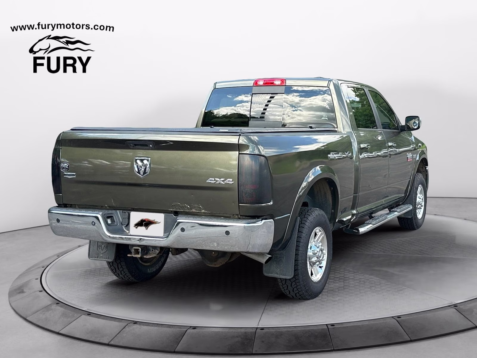 2012 Sagebrush Pearlcoat Ram 2500 Laramie 4X4 Truck