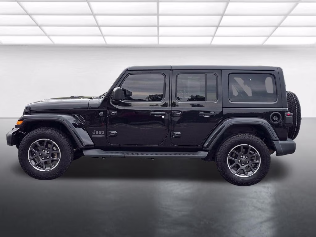 2021 Black Clearcoat Jeep Wrangler Unlimited Sport S 4X4 SUV