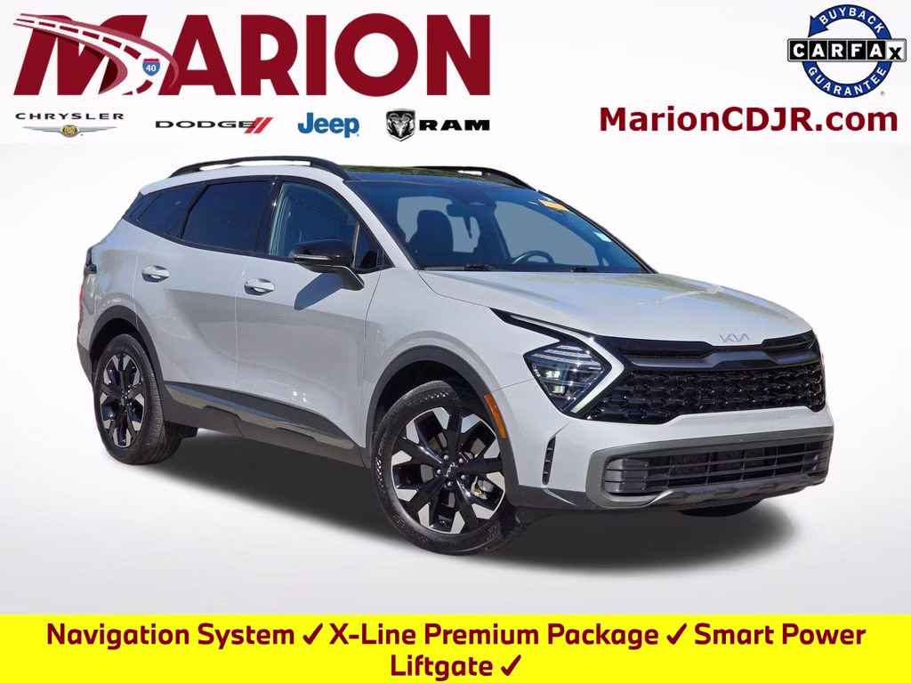 2024 Wolf Gray Kia Sportage X-Line AWD SUV