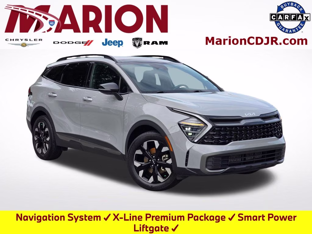 2024 Wolf Gray Kia Sportage X-Line AWD SUV