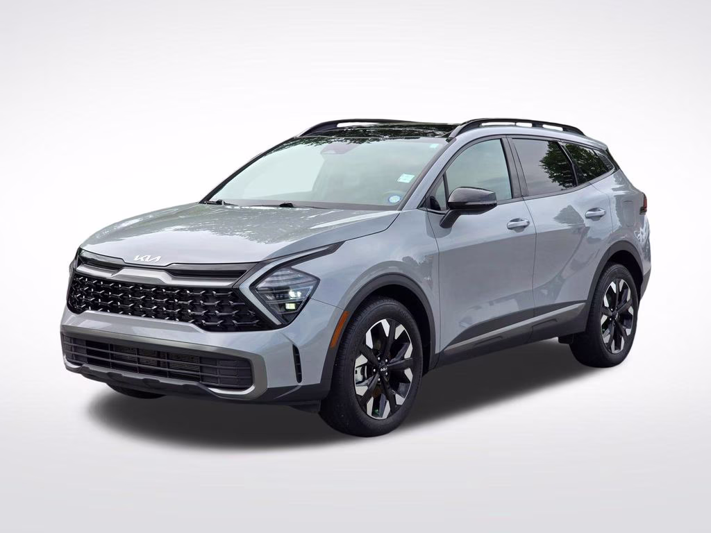 2024 Wolf Gray Kia Sportage X-Line AWD SUV