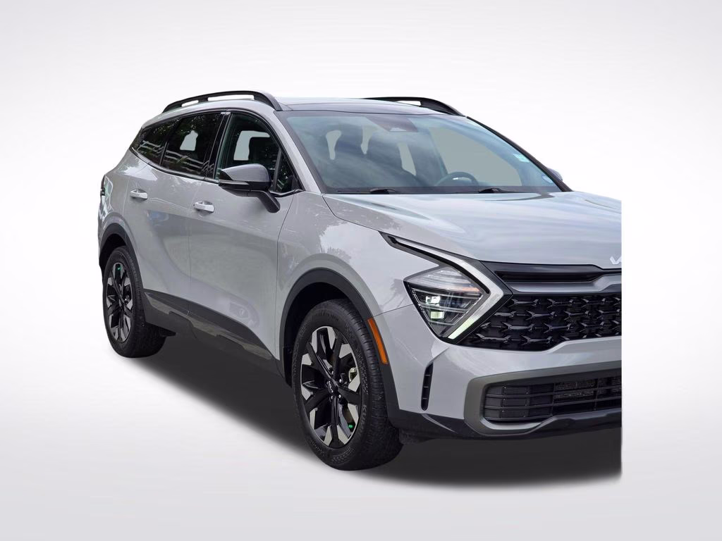 2024 Wolf Gray Kia Sportage X-Line AWD SUV