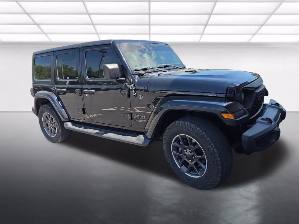 2021 Black Clearcoat Jeep Wrangler Unlimited Sport S 4X4 SUV
