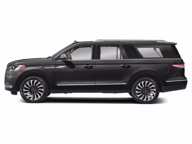 2022 Black Metallic Lincoln Navigator L Black Label 4X4 SUV