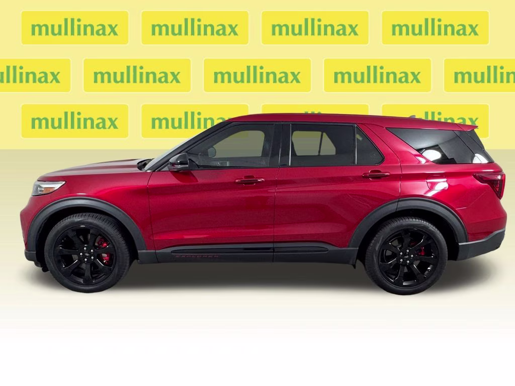 2022 Rapid Red Metallic Tinted Clearcoat Ford Explorer ST RWD SUV