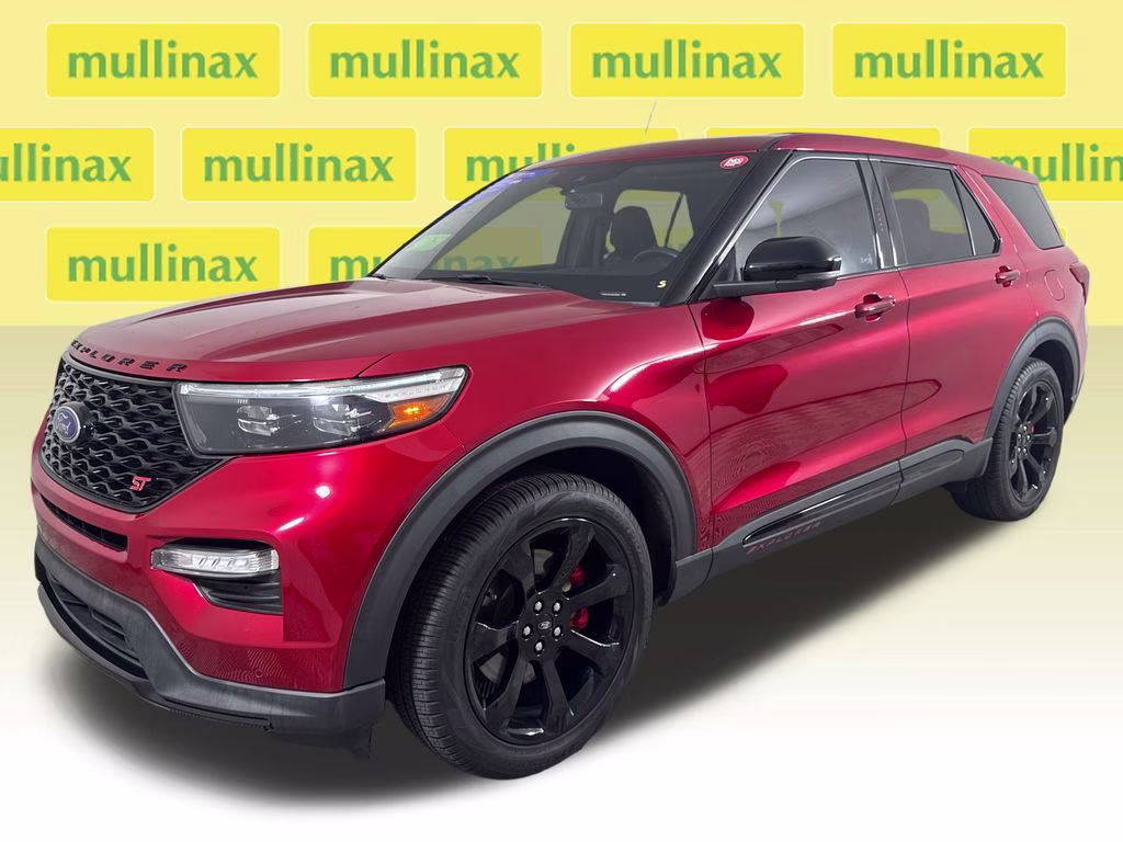 2022 Rapid Red Metallic Tinted Clearcoat Ford Explorer ST RWD SUV