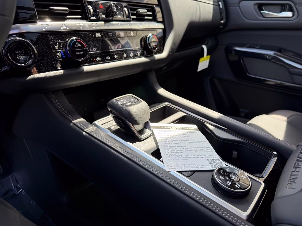2026 Boulder Gray/Super Black Nissan Pathfinder Platinum 4X4 SUV
