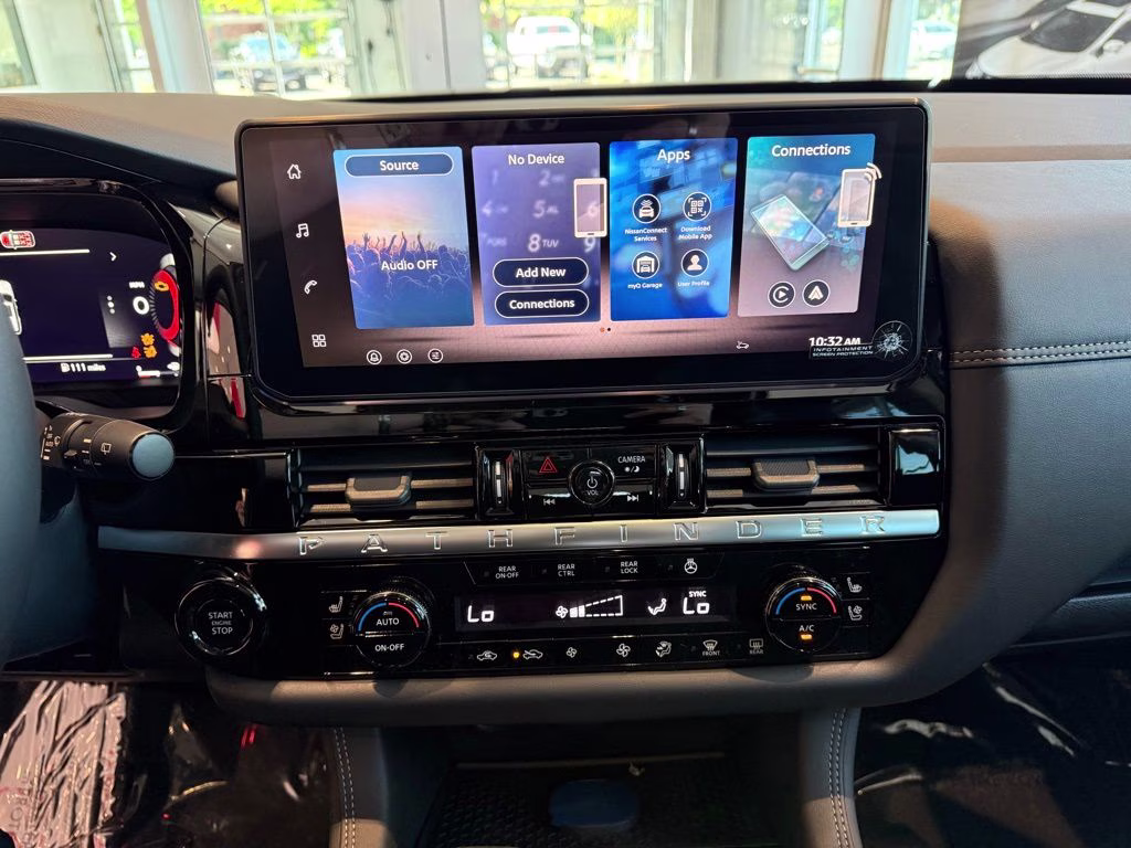 2026 Baltic Teal/Super Black Nissan Pathfinder Platinum 4X4 SUV