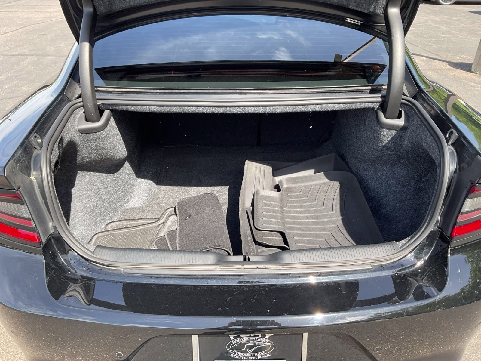 2023 Pitch Black Clearcoat Dodge Charger GT AWD Sedan