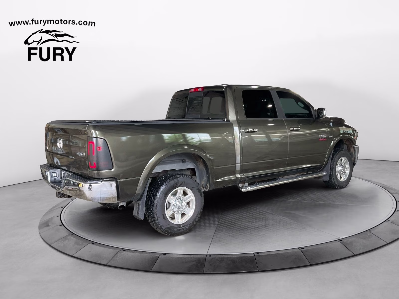 2012 Sagebrush Pearlcoat Ram 2500 Laramie 4X4 Truck