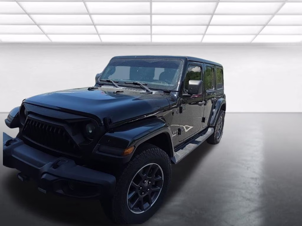 2021 Black Clearcoat Jeep Wrangler Unlimited Sport S 4X4 SUV