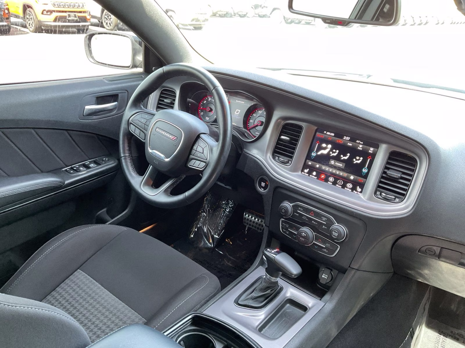 2023 Pitch Black Clearcoat Dodge Charger GT AWD Sedan