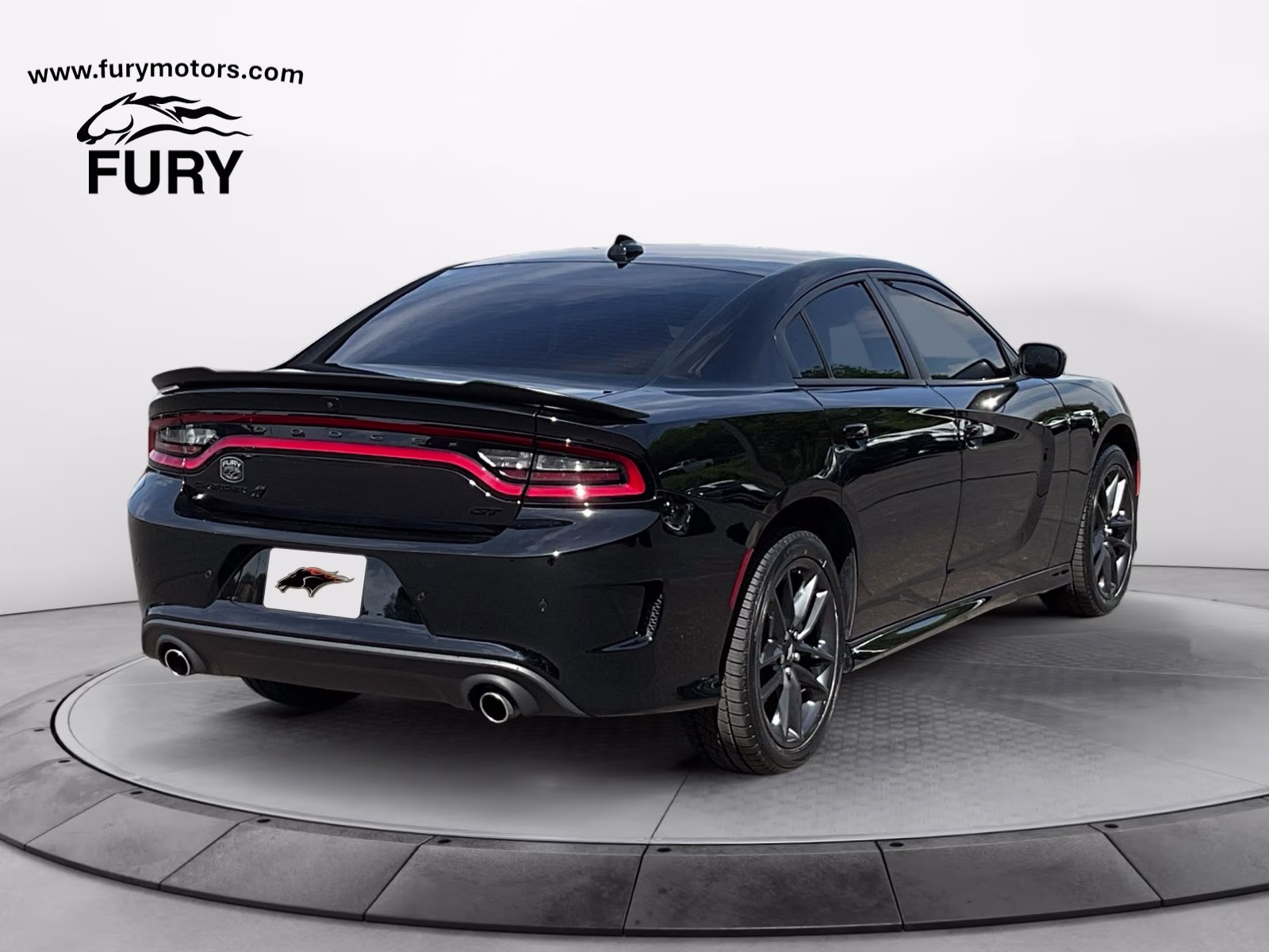 2023 Pitch Black Clearcoat Dodge Charger GT AWD Sedan