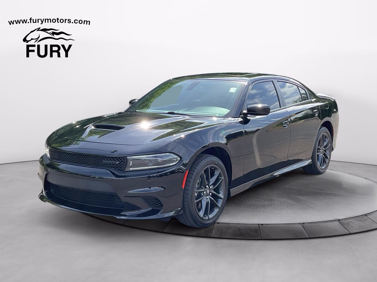 2023 Pitch Black Clearcoat Dodge Charger GT AWD Sedan