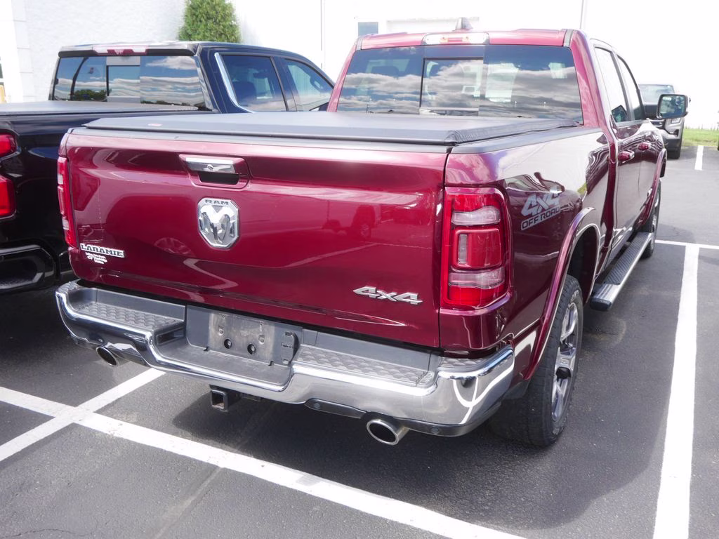 2019 Delmonico Red Pearlcoat Ram 1500 Laramie 4X4 Truck