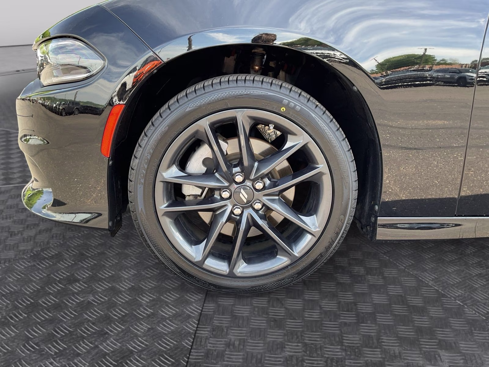 2023 Pitch Black Clearcoat Dodge Charger GT AWD Sedan