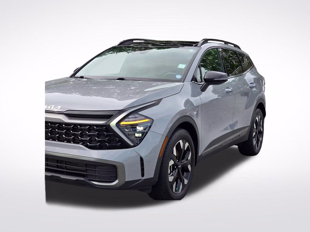 2024 Wolf Gray Kia Sportage X-Line AWD SUV