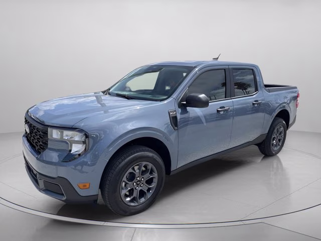 2026 Azure Gray Metallic Tri-Coat Ford Maverick XLT FWD Truck