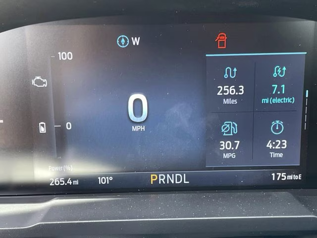 2026 Azure Gray Metallic Tri-Coat Ford Maverick XLT FWD Truck