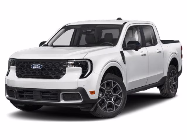 2026 Azure Gray Metallic Tri-Coat Ford Maverick LARIAT AWD Truck