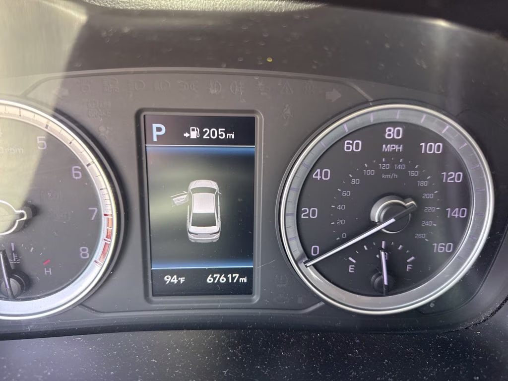 2018 Scarlet Red Hyundai Sonata SEL FWD Sedan