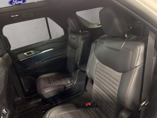 2026 Star White Metallic Tri-Coat Ford Explorer ST-Line 4X4 SUV