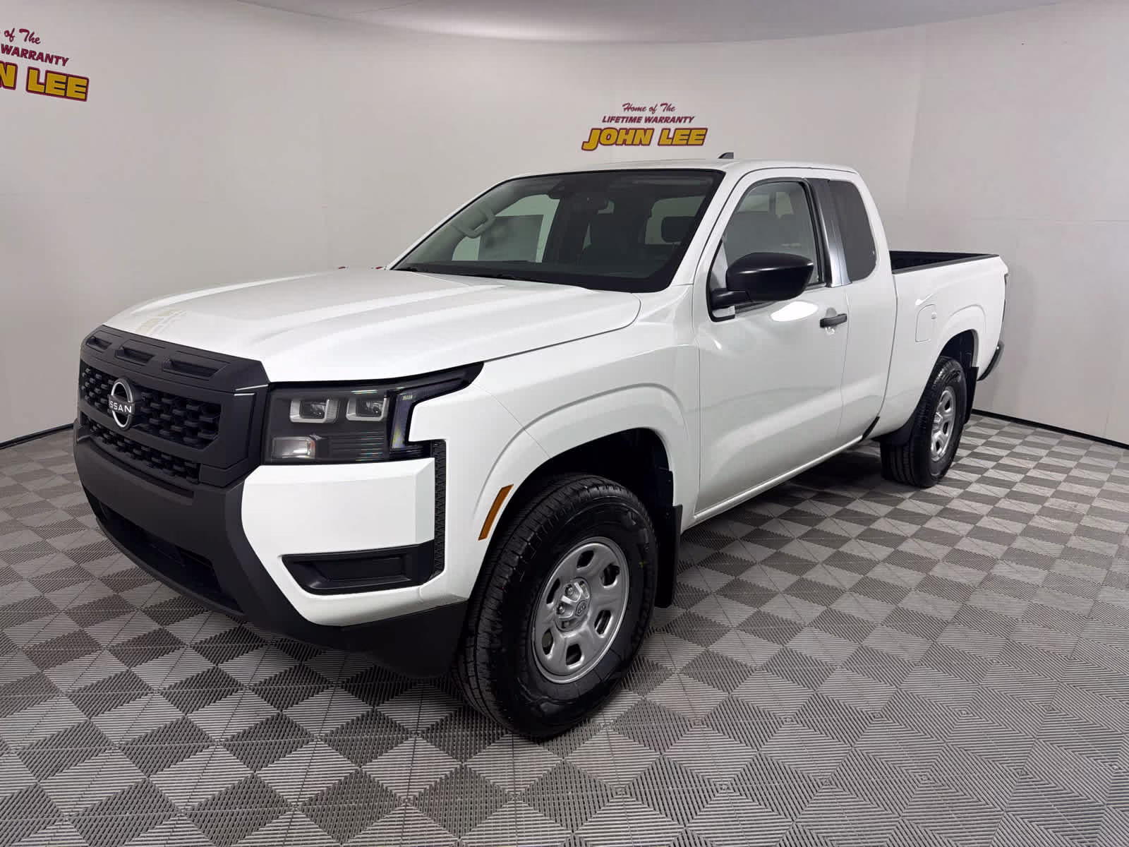 2026 Glacier White Nissan Frontier S 4X4 Truck