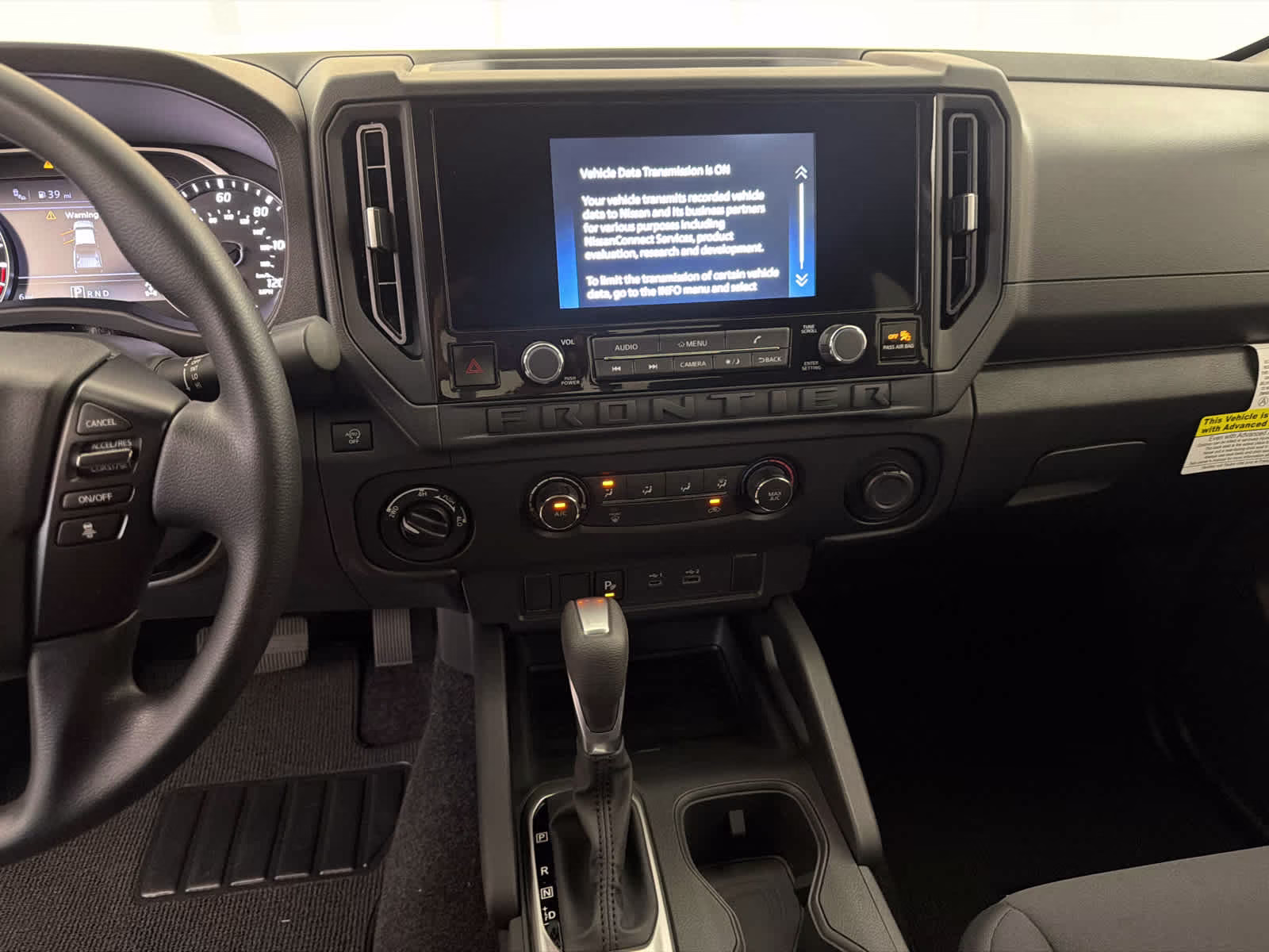 2026 Glacier White Nissan Frontier S 4X4 Truck