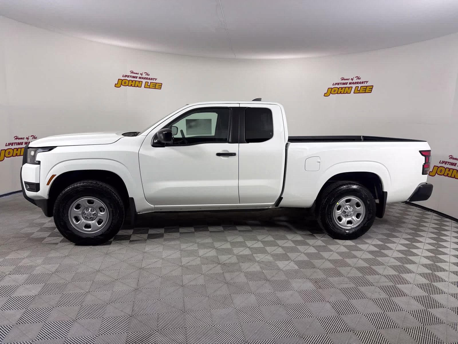 2026 Glacier White Nissan Frontier S 4X4 Truck