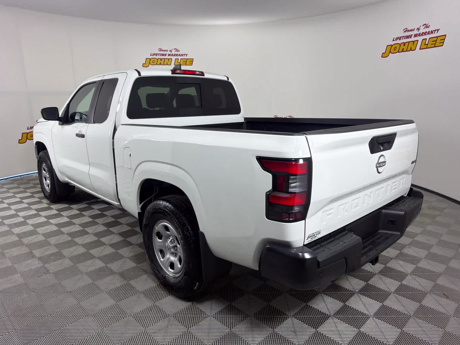 2026 Glacier White Nissan Frontier S 4X4 Truck