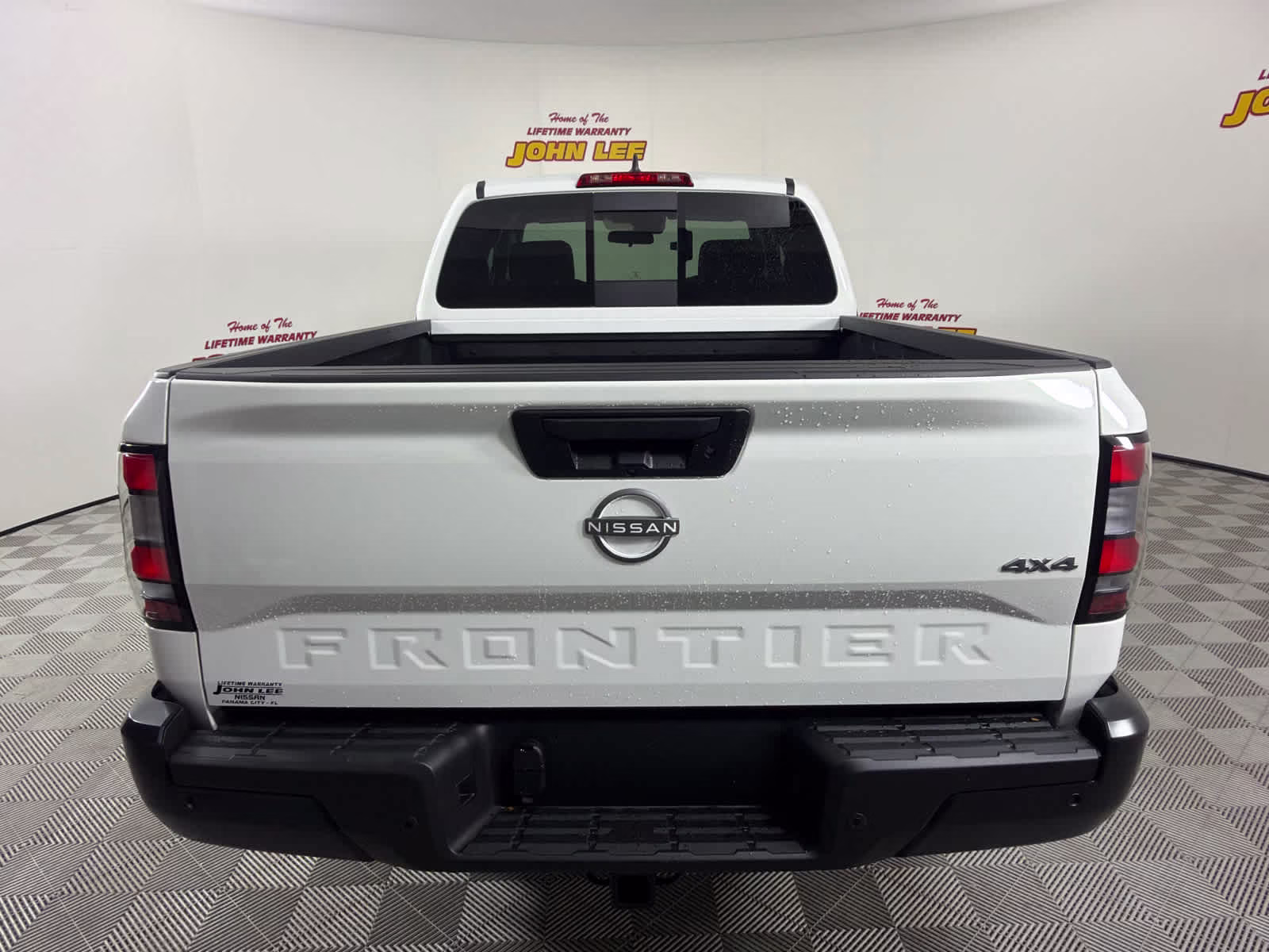 2026 Glacier White Nissan Frontier S 4X4 Truck