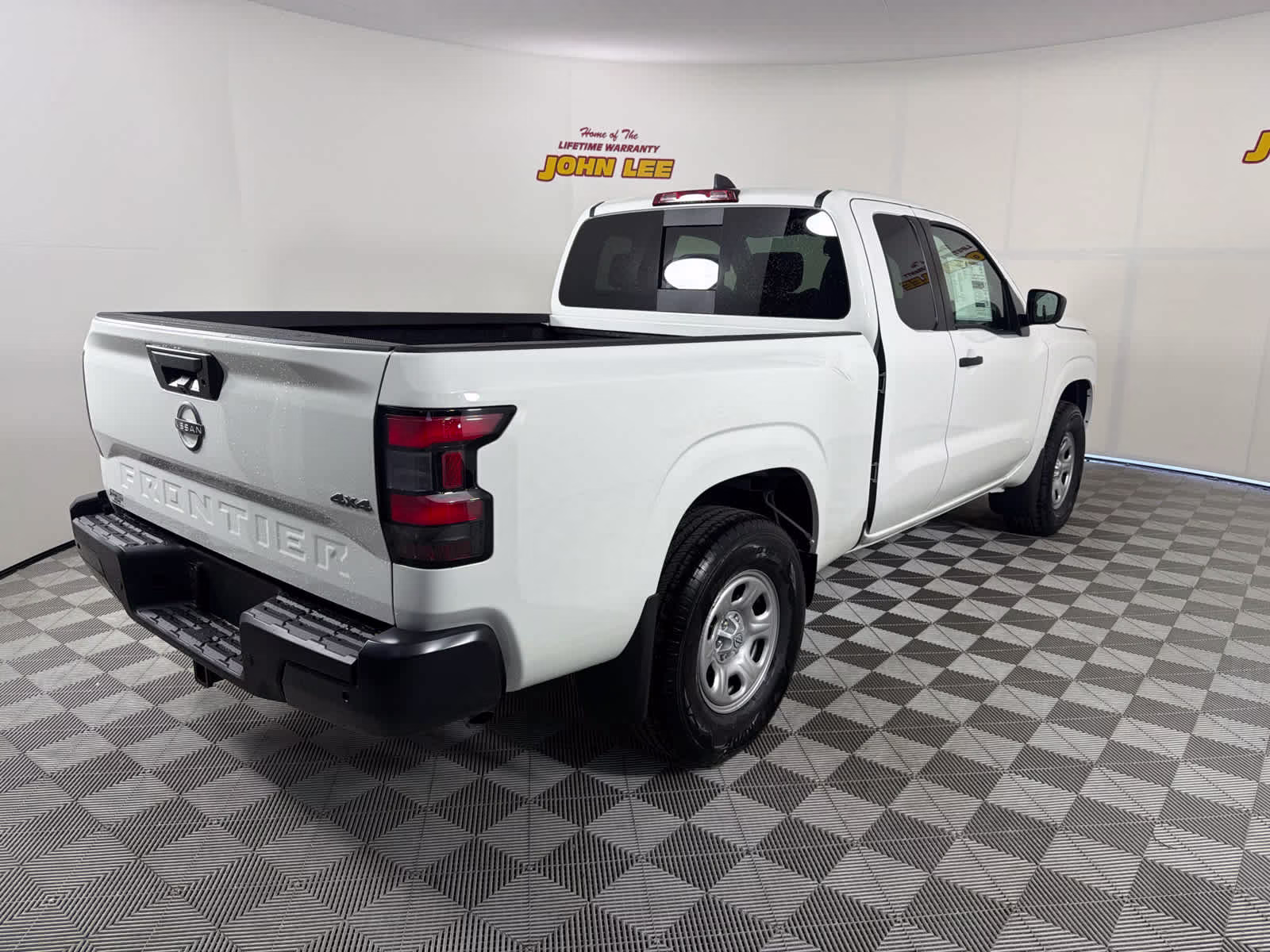 2026 Glacier White Nissan Frontier S 4X4 Truck