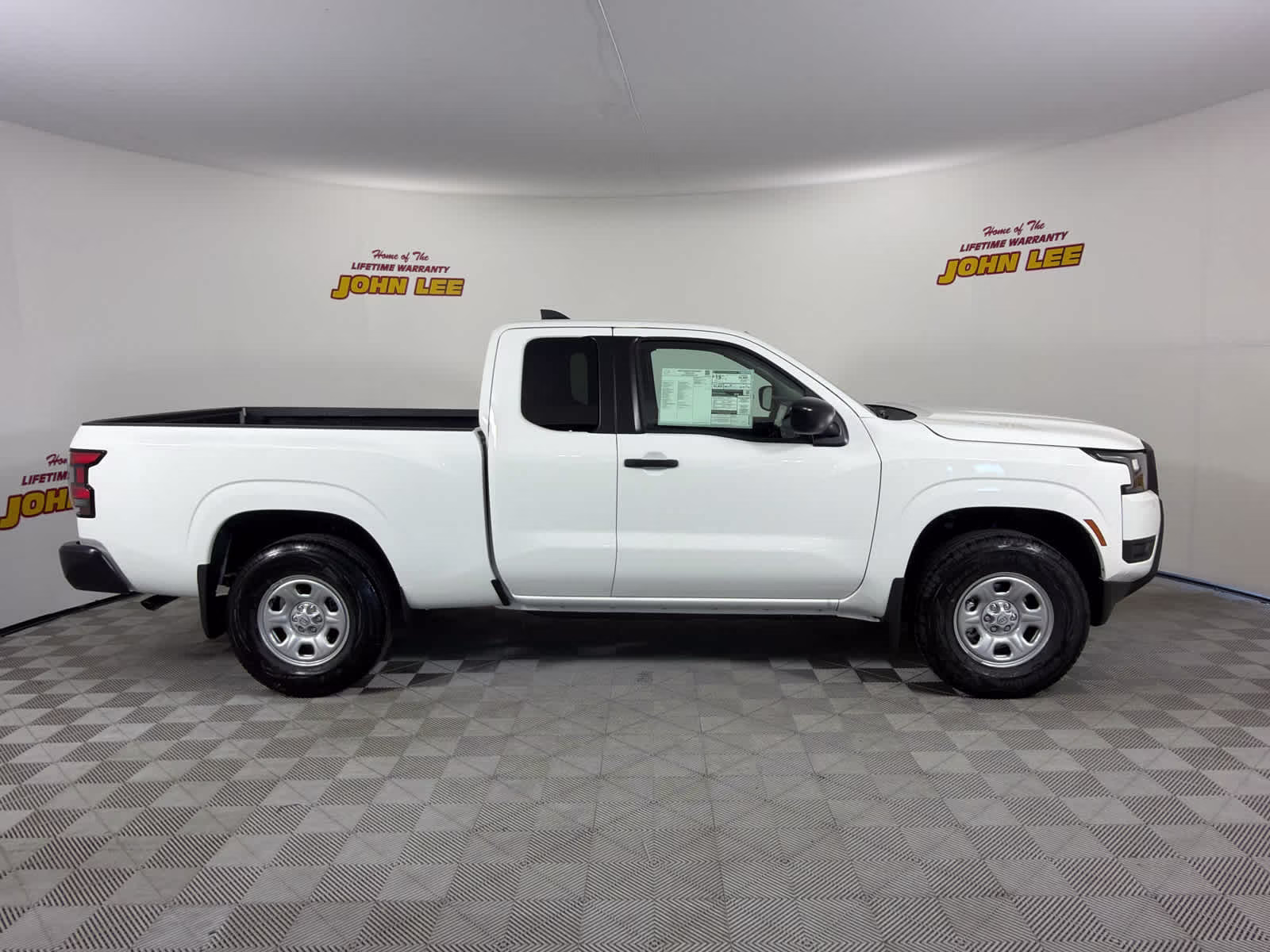 2026 Glacier White Nissan Frontier S 4X4 Truck