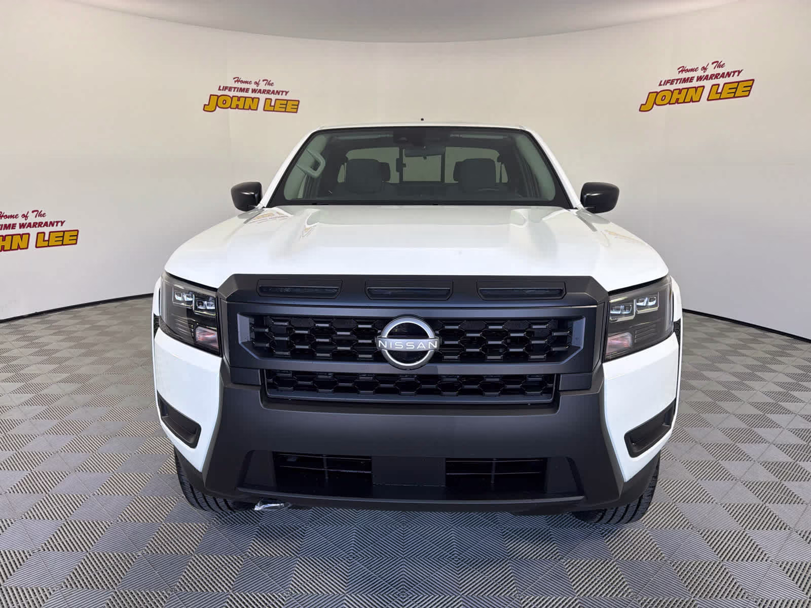 2026 Glacier White Nissan Frontier S 4X4 Truck