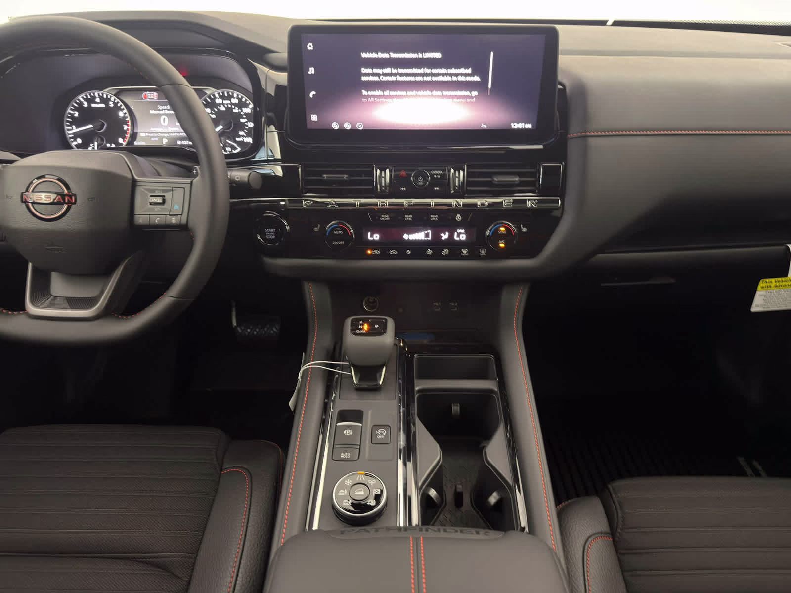 2026 Everest White Pearl Tricoat/Super Black Nissan Pathfinder Rock Creek 4X4 SUV