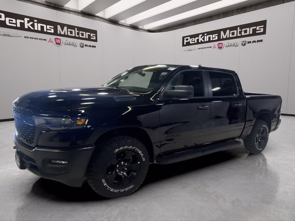 2026 Diamond Black Crystal Pearlcoat Ram 1500 Warlock 4X4 Truck