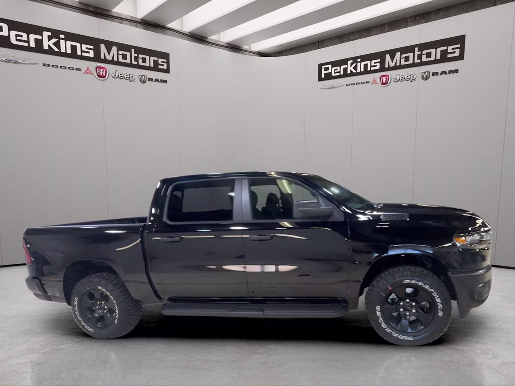 2026 Diamond Black Crystal Pearlcoat Ram 1500 Warlock 4X4 Truck