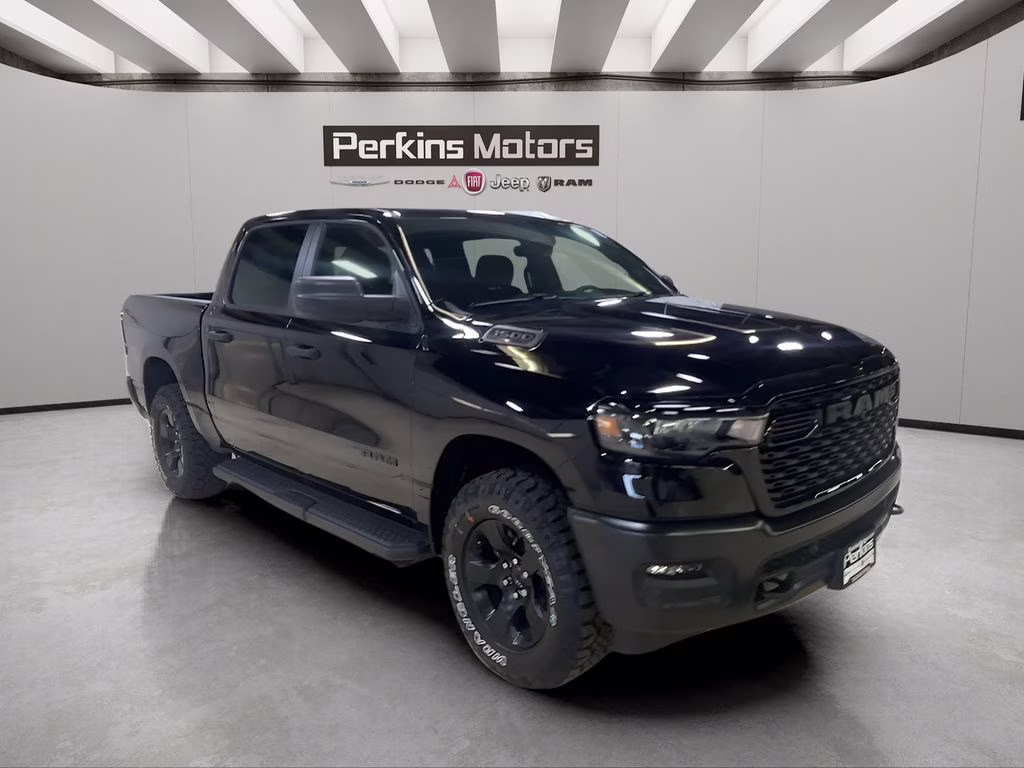 2026 Diamond Black Crystal Pearlcoat Ram 1500 Warlock 4X4 Truck