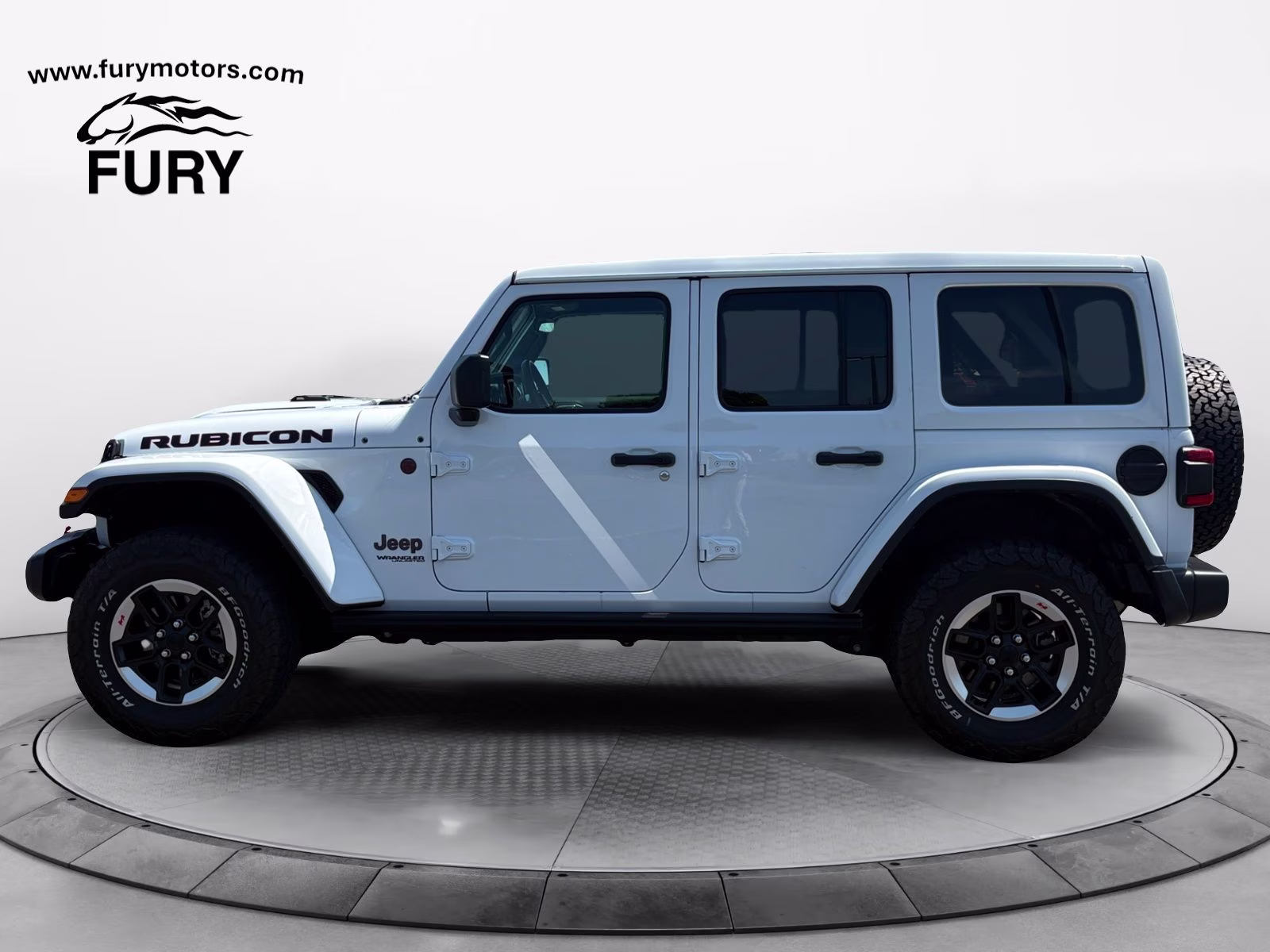 2021 Bright White Clearcoat Jeep Wrangler Unlimited Rubicon 4X4 SUV