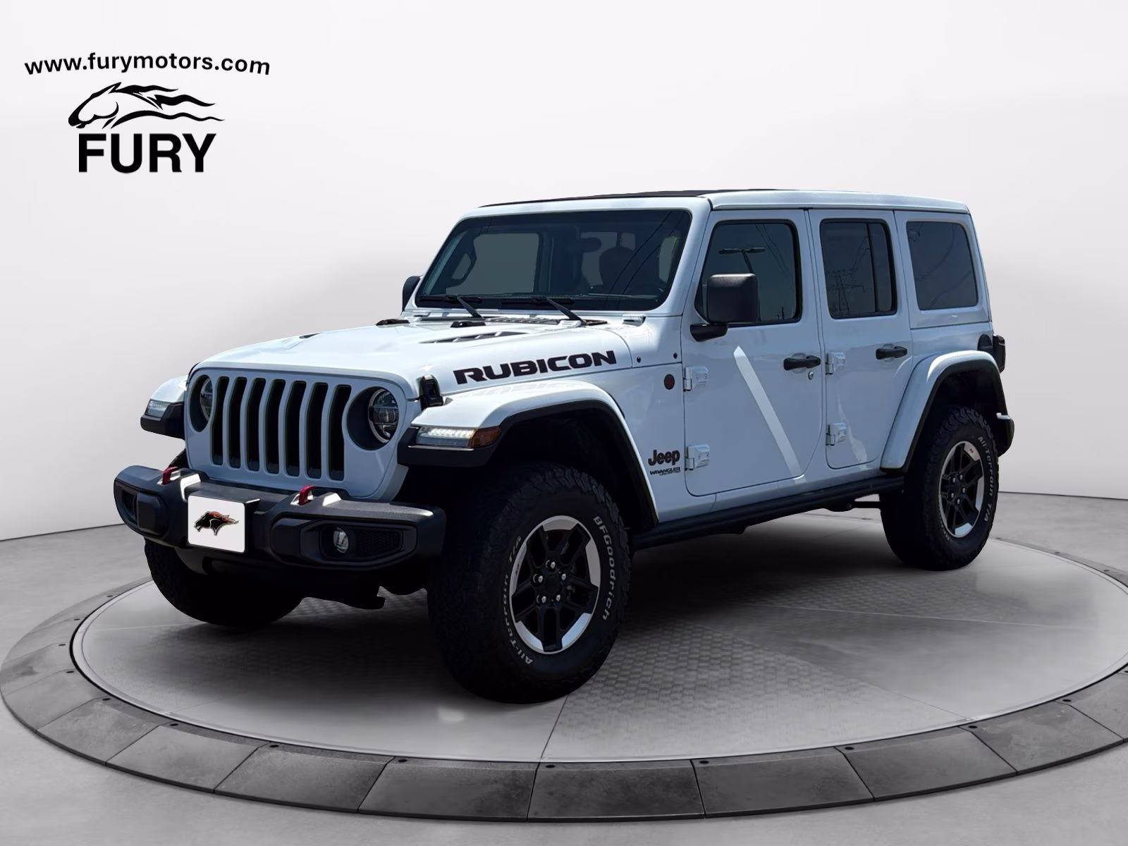 2021 Bright White Clearcoat Jeep Wrangler Unlimited Rubicon 4X4 SUV