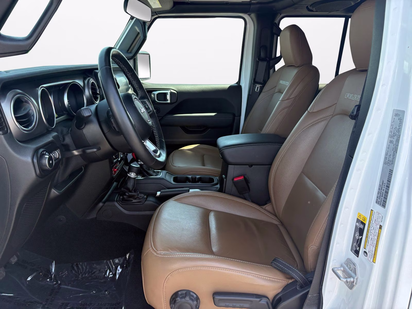 2021 Bright White Clearcoat Jeep Wrangler Unlimited Rubicon 4X4 SUV
