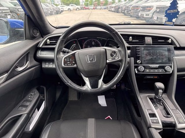 2019 Blue Honda Civic Sport FWD Sedan