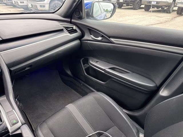 2019 Blue Honda Civic Sport FWD Sedan