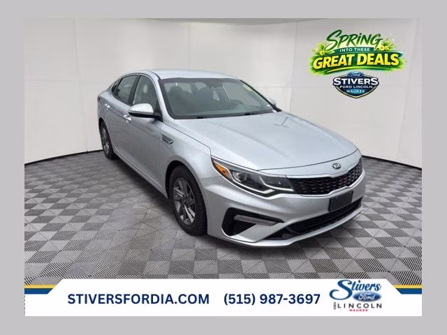 2019 Sparkling Silver Kia Optima LX FWD Sedan