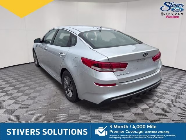 2019 Sparkling Silver Kia Optima LX FWD Sedan