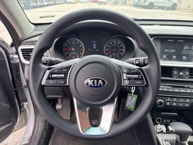 2019 Sparkling Silver Kia Optima LX FWD Sedan