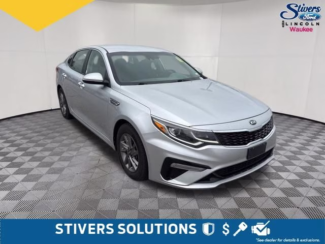 2019 Sparkling Silver Kia Optima LX FWD Sedan