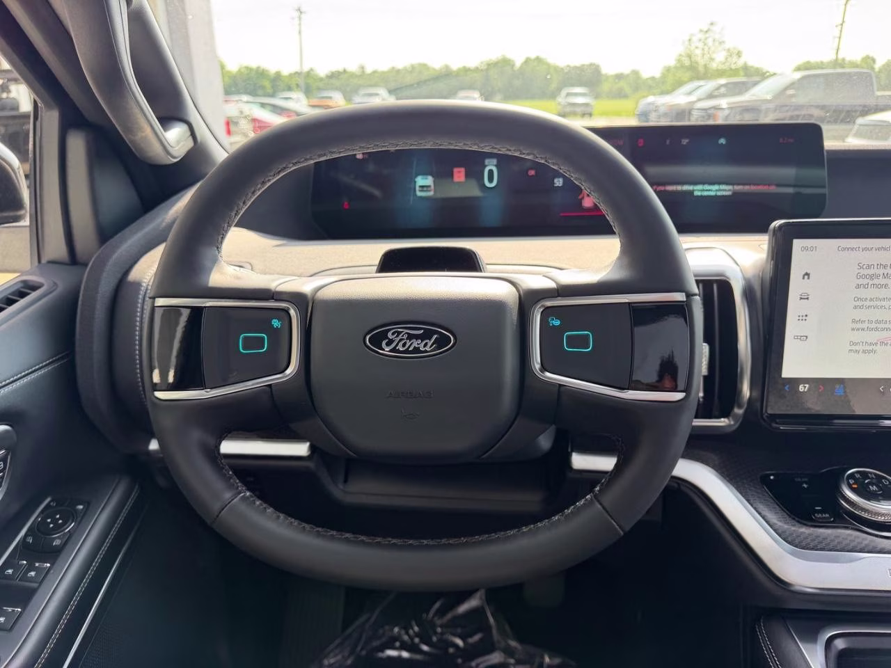 2026 Star White Metallic Tri-Coat Ford Expedition Max Platinum 4X4 SUV