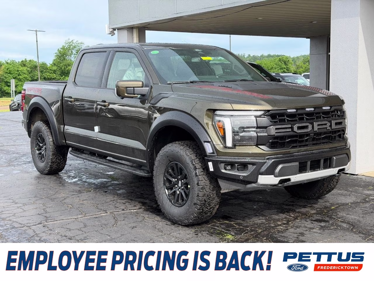 2026 Shelter Green Ford F-150 Raptor 4X4 Truck