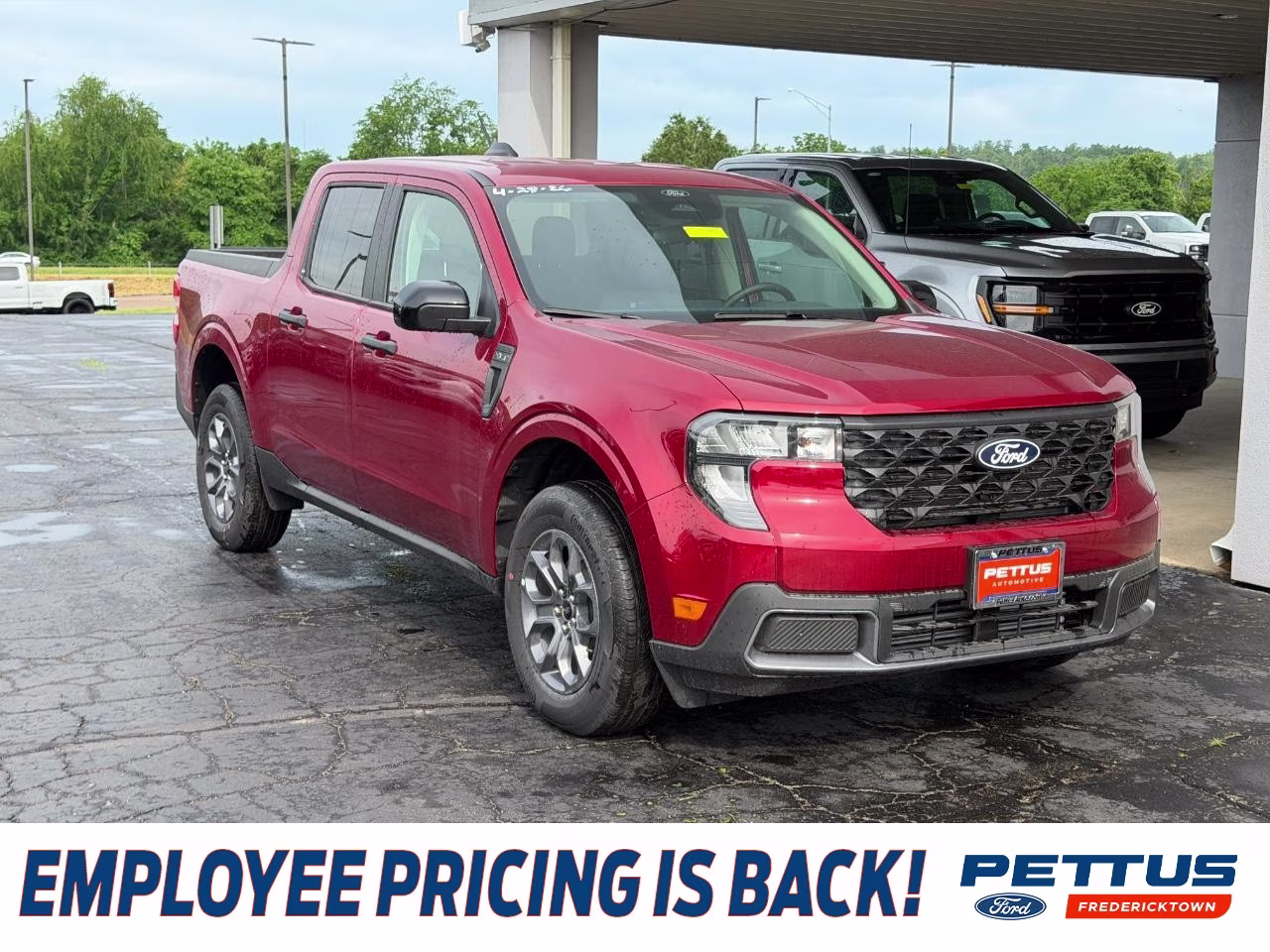2026 Ruby Red Metallic Tinted Clearcoat Ford Maverick XLT AWD Truck
